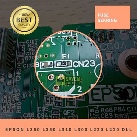 Jual Sekring Fuse Mainboard Printer Epson Original Shopee Indonesia