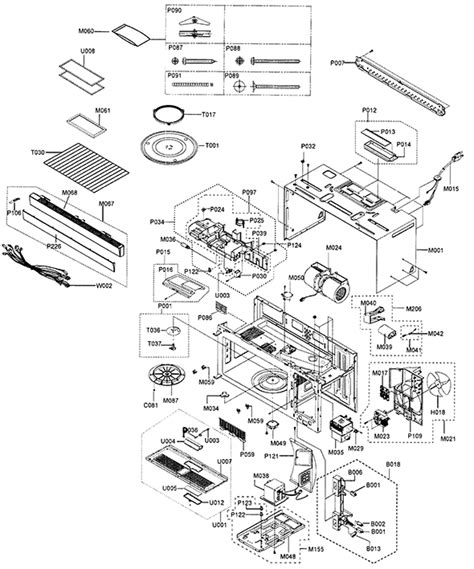 35 Samsung Me18h704sfs Parts Diagram Ruebiemirab