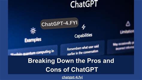 Breaking Down The Pros And Cons Of Chatgpt Chatgpt