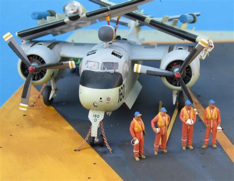 Grumman S2f Tracker Crew 1 72 Hasegawa Imodeler