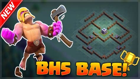 Best Builders Hall 5 Bh5 Base Desing Clash Of Clans Win Every Defense Youtube