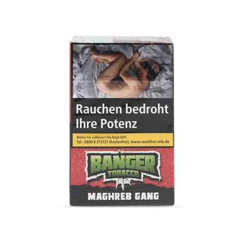 Kaufen Sie Shisha Tabak BANGER TOBACCO MAGHREB GANG 200g SHISHARIA De