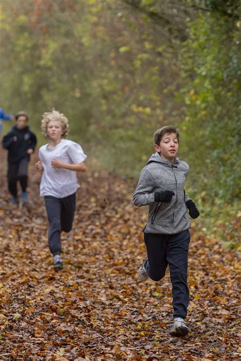 Pupils pull on the trainers for Cambridge School Sports Partnership Inter-School Cross Country