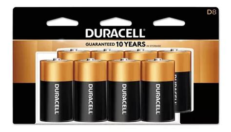 Duracell Pilas Alcalinas D Coppertop 8 Unidades MercadoLibre