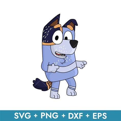 Bluey Uncle Stripe Svg, Uncle Stripe Svg, Bluey Svg, Cartoon - Inspire ...