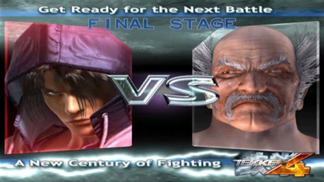 Tekken 4 Story Battle Jin Kazama PS2 YouTube