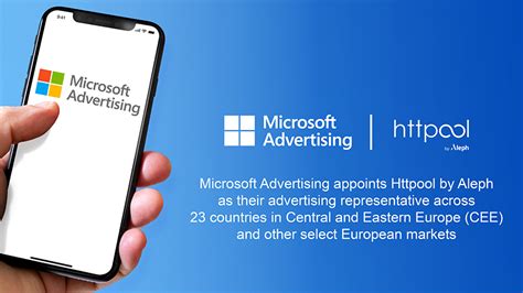 Httpool by Aleph susține Microsoft Advertising ca reprezentant al