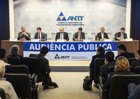 ANTT realiza sessão presencial da AP 9 2018 Agência Nacional de