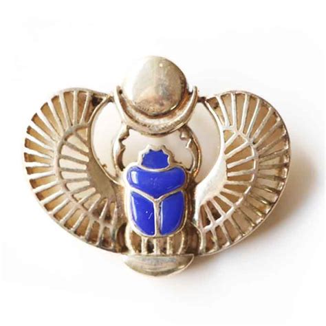 Lapis stone Royal Scarab - Egyptian Jewelry - Egypt7000