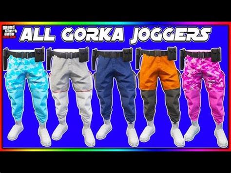 New How To Get All Gorka Joggers In Gta Online Glitch No Netcut