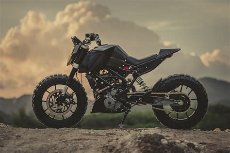 KTM Duke 390 Tracker by Revolt Cycles – BikeBound