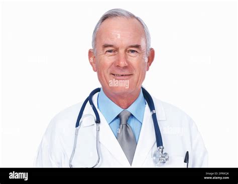 Confident Doctor Portrait Of Confident Mature Doctor With Stethoscope