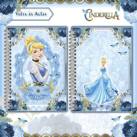 Arquivo Digital Etiqueta Escolar Cinderella Elo