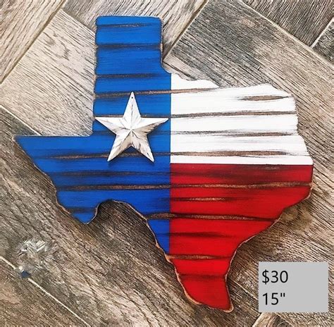 Rustic Texas Sign 2 Color Options | Etsy