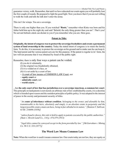 Allodial Title ≡ Fill Out Printable Pdf Forms Online