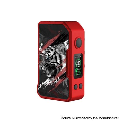 Buy Authentic Dovpo MVP 220W Vape Box Mod Tiger Red