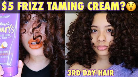 Aussie Miracle Curls Frizz Taming Cream Review First Impressions