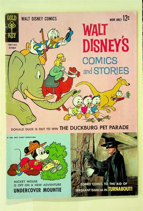 Walt Disneys Comics And Stories 277 Oct 1963 Dell Good Comic