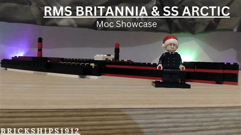 Lego RMS Britannia And SS Arctic MOC Showcase YouTube