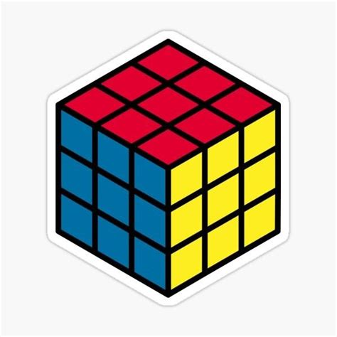 Rubiks Cube Sticker