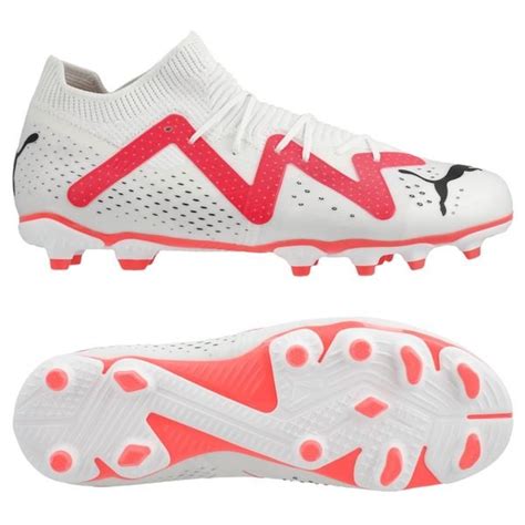 Puma Future Match Fg Ag Breakthrough Vit Svart Fire Orchid Barn