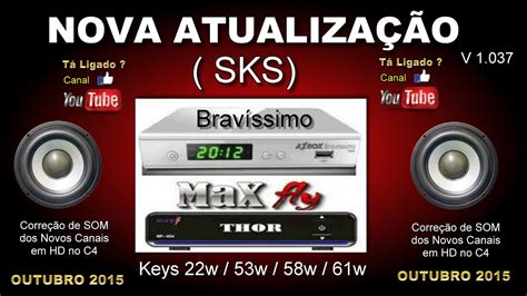 Nova Atualiza O Azbox Brav Ssimo Moozca Twin Em Maxfly Thor Sks