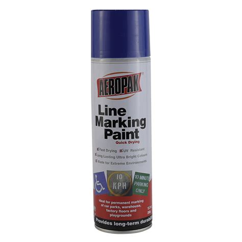 White Road Acrylic Line Marking Aerosol Spray Paint 750ml And 500ml