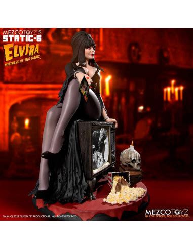 Comprar Elvira Mistress Of The Dark Estatua Static Elvira Mil