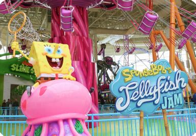 Spongebob S Jellyfish Jam Chair Swing Ride 30 Minutes From NYC