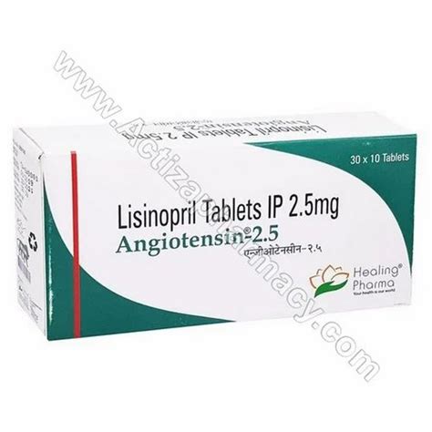 Lisinopril Tablets High Blood Pressure Tablets, Packaging Type: Box at Rs 199/box in Surat