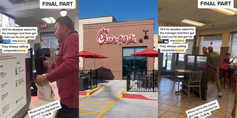 Male Karen Threatens To Call Cops On Chick Fil A Customer