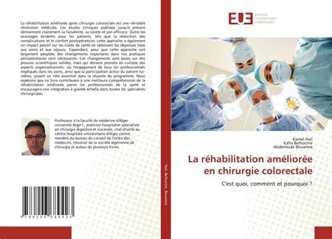 La réhabilitation améliorée en chirurgie colorectale KAMEL HAIL