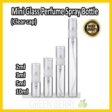 2ml 3ml 5ml 10ml Portable Mini Glass Perfume Spray Bottle Botol Kaca