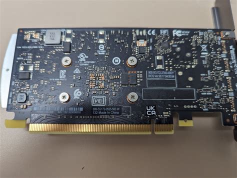 NVIDIA T400 4GB VCNT4004GB-PB 4 GB GDDR6 low profile Graphics card for ...