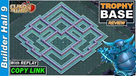 New Best Bh Base With Replay Builder Hall Base Copy Link Clash