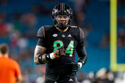 Miami TE Cam McCormick returns for his 9th collegiate season - The Athletic