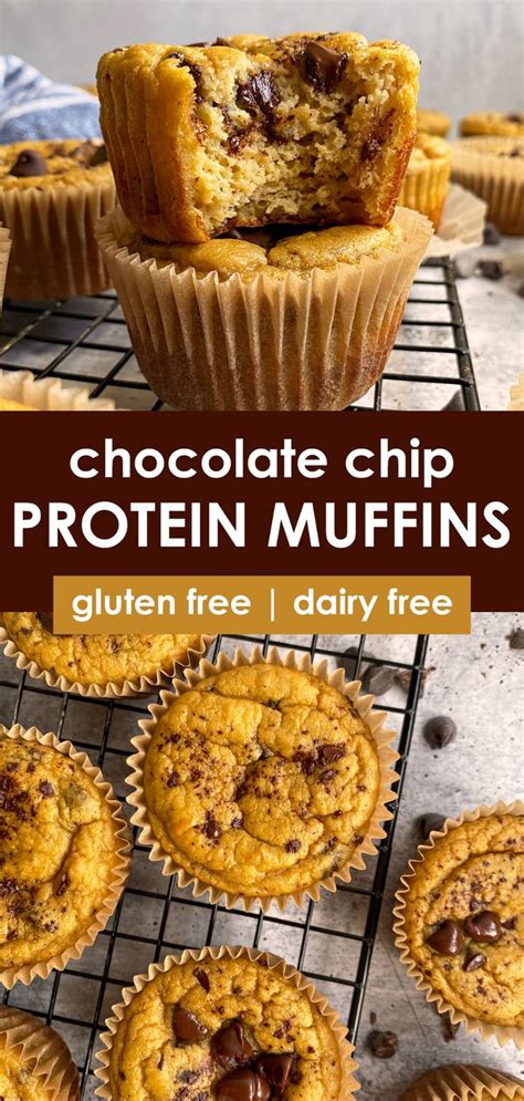 Chocolate Chip Protein Muffins Gluten Free Bake It Paleo Recipe