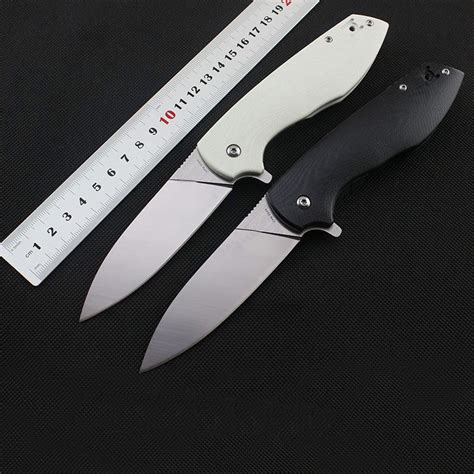 Brave Fighter C Cr Mov Blade G Handle Folding Knife Bearing