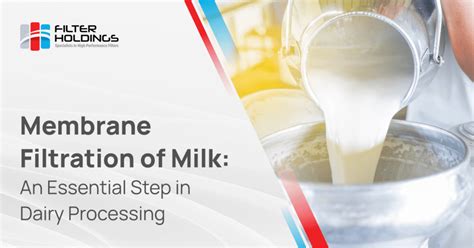 Membrane Filtration Of Milk An Essential Step In Dairy Processing