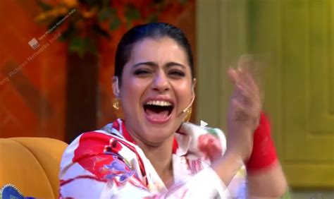 Kajol Burst Out With Laughter At The Kapil Sharma Show Watch Here To