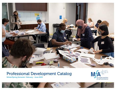 MƒA Winter/Spring 2023 Professional Development Course Catalog by