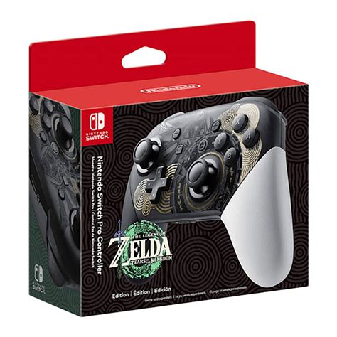 Nintendo Switch Pro Controller Limited Edition Zelda Tears Of The ...