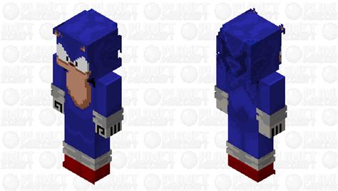 Exe Normal Fake [fnf Sonic Exe V2] [fanmade] V2 Minecraft Skin