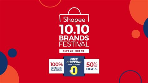 Shopee 1010 Brands Festival Youtube