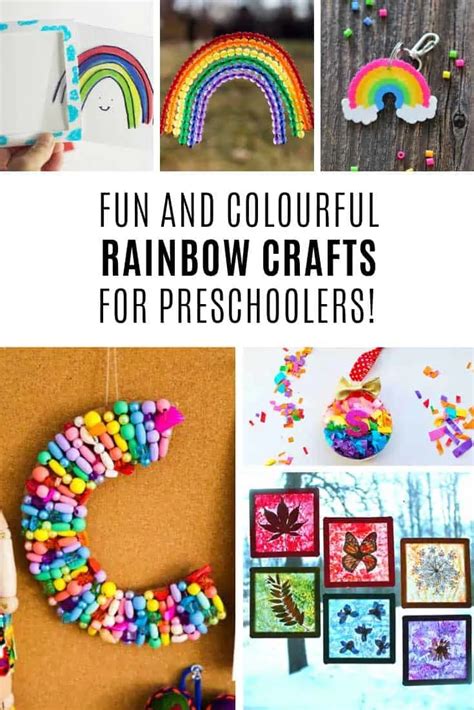 Colorful Rainbow Crafts for Kids You'll Want to Keep!