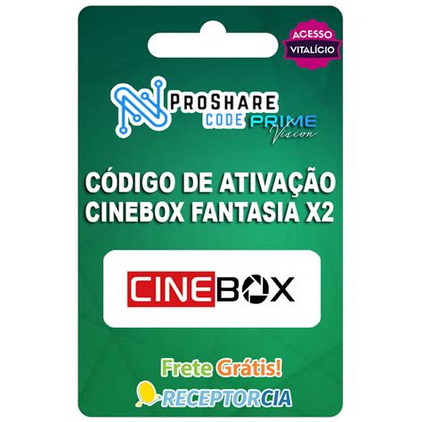 C Digo De Ativa O Cinebox Fantasia X Compre Aqui