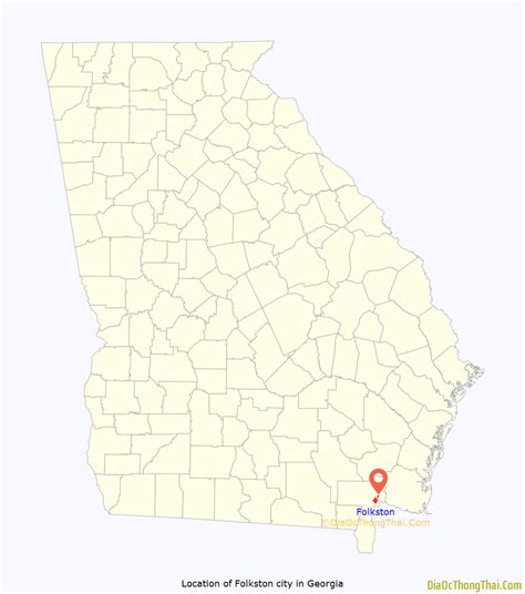 map  folkston city thong thai real