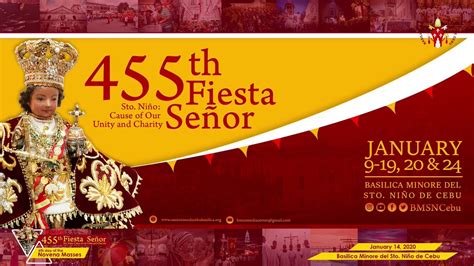 6th Day of the Novena Masses to Señor Sto Niño de Cebu 10 00 AM