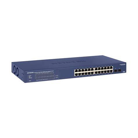 Netgear GS724TP 24 Port ProSafe Gigabit PoE Manage Switch Digital Bridge