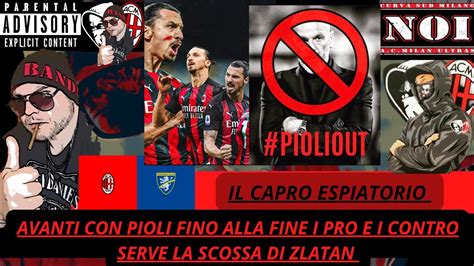 Sfogotringa Milanfrosinone Acmilan Siamo Sempre Alle Solite Basta